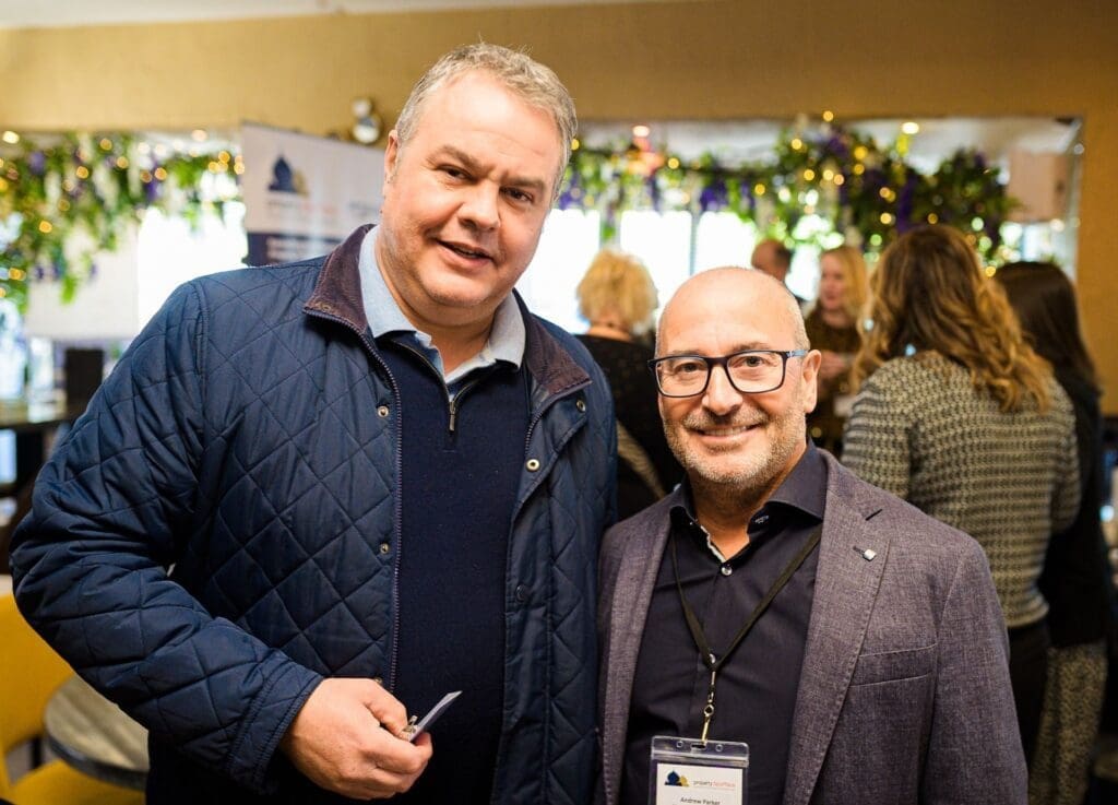 Paul Howe, commercial finance broker in Staffordshire, at a business networking event